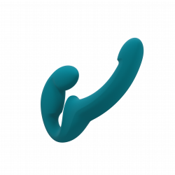 Gode à Double Extrémité Bleu