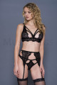 Ensemble Porte Jarretelles Sexy 3 Pièces