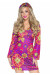 Robe Sexy Hippie 60's Flashy