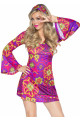 Robe Sexy Hippie 60's Flashy