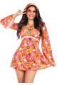 Robe Sexy Hippie Chic 60's Flashy