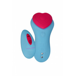 Stimulateur Télécommandé pour Culotte HeartGem Bleu