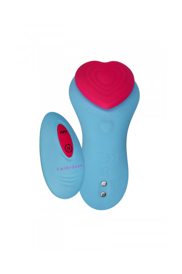 Stimulateur Télécommandé pour Culotte HeartGem Bleu