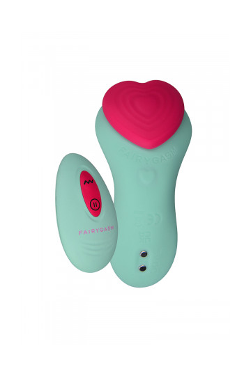 Stimulateur de Culotte Télécommandé HeartGem Vert