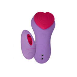 Stimulateur Télécommandé de Culotte HeartGem Violet