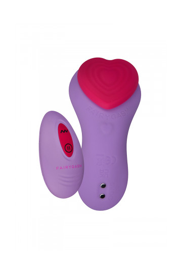 Stimulateur Télécommandé de Culotte HeartGem Violet