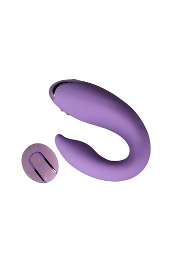 Vibro pour Couples Télécommandé PleasureBerry Violet