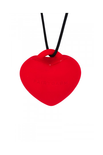 Stimulateur Pendentif Bijoux PleasureStone Rouge