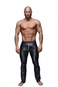 H021 Pantalon long pour homme avec app. PVC