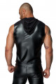 H062 Chemise à capuche avec fermeture éclair à double sens