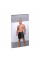 H053 Jupe gladiateur pour homme en cuir écologique avec plis en PVC
