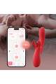 FORTEXA - Vibromasseur à doigt oscillant pour le citoris et le point G avec contrôle via une application 