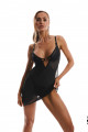 Nuisette et String Noirs Alliane