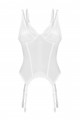 Corset Arrowel Blanc Obsessive