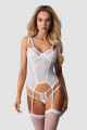 Corset Arrowel Blanc Obsessive