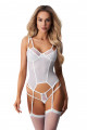 Corset Arrowel Blanc Obsessive