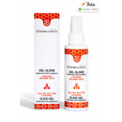 Lubrifiant Bio Caramel Beurre Salé 100ml Divinexstases