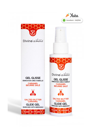 Lubrifiant Bio Caramel Beurre Salé 100ml Divinexstases