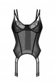 Corset Arrowel Noir Obsessive