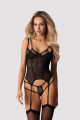 Corset Arrowel Noir Obsessive