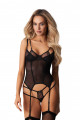 Corset Arrowel Noir Obsessive
