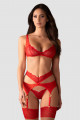 Cupide Desir ensemble 3 pièces - Rouge