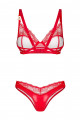 Ensemble 2 Pièces Aliosa Rouge Obsessive