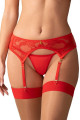 Porte Jarretelles Rouge Aliosa Obsessive