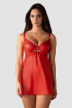 Nuisette et String Rouges Aliosa 