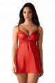 Nuisette et String Rouges Aliosa 