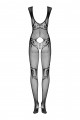 Combi Résille Sexy Bodystocking Dos Américain Obsessive