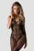 Combi Résille Sexy Bodystocking Dos Américain