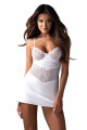 Nuisette et String Blancs Alissium