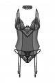 Corset et String Donarella et Choker Obsessive