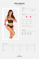 Ensemble Ouvert Seins Bus Chic Amoria Noir