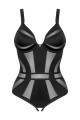 Body Coquin Ouvert Chic Amoria Noir
