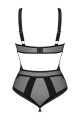 Body Coquin Ouvert Chic Amoria Noir