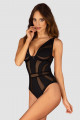 Body Coquin Ouvert Chic Amoria Noir