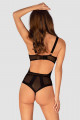 Body Coquin Ouvert Chic Amoria Noir