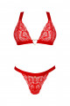 Ensemble Sexy 2 Pièces Elianes Rouge