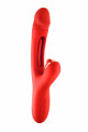 Vibromasseur Rabbit 3-en-1 Joyfully Rouge Yoba