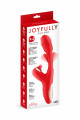 Vibromasseur Rabbit 3-en-1 Joyfully Rouge Yoba