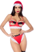 Ensemble de Mère Noël Sexy et Coquine