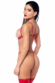 Ensemble Sexy à Franges en Strass Scintillants 2 Pièces Mapalé