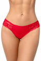 Culotte Sexy Ouverte Fesses Nues Nœud Satin Rouge Mapalé