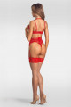 Ensemble Lingerie Ouverte Rouge Matildea Obsessive