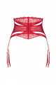 Porte Jarretelles Rouge Matildea Obsessive