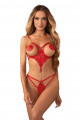 Body Ouvert Seins Nus Rouge Matildea Obsessive