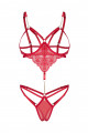 Body Ouvert Seins Nus Rouge Matildea Obsessive