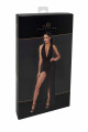Robe Longue Onyx Liquide Noir HandMade